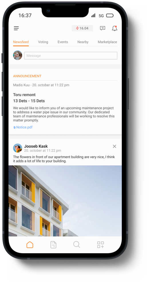 Iphone mockup mobile-view
